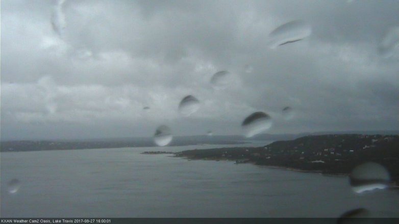Lake Travis webcam, August 27, 2017 3:10 PM CT