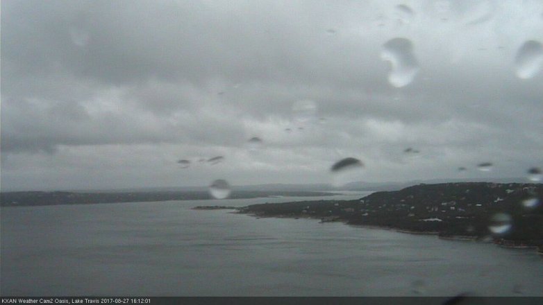 Lake Travis webcam, August 27, 2017 3:15 PM CT