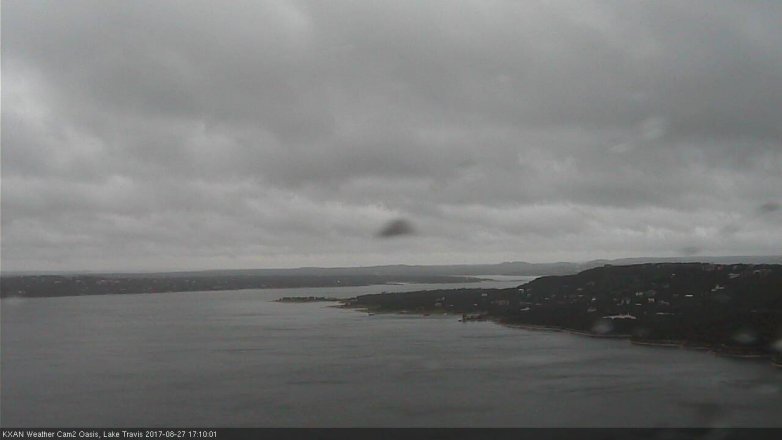 Lake Travis webcam, August 27, 2017 4:40 PM CT
