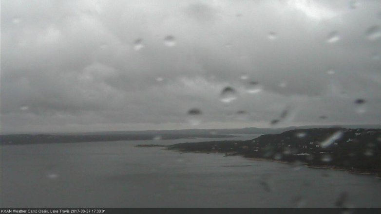 Lake Travis webcam, August 27, 2017 5:00 PM CT