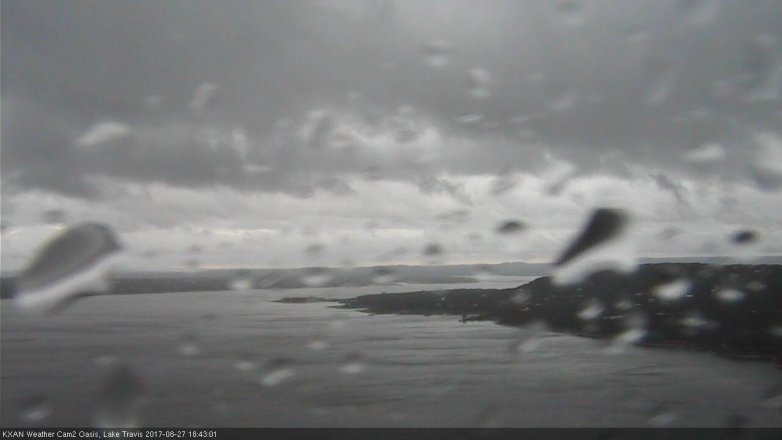 Lake Travis webcam, August 27, 2017 6:10 PM CT