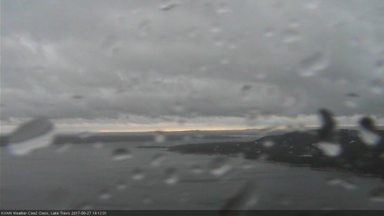 Lake Travis webcam, August 27, 2017 6:20 PM CT