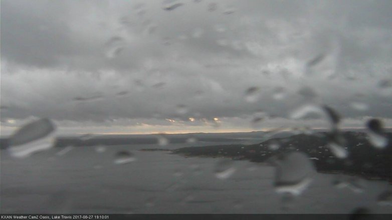 Lake Travis webcam, August 27, 2017 6:25 PM CT