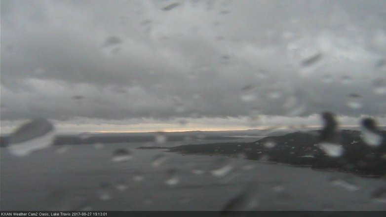 Lake Travis webcam, August 27, 2017 6:35 PM CT