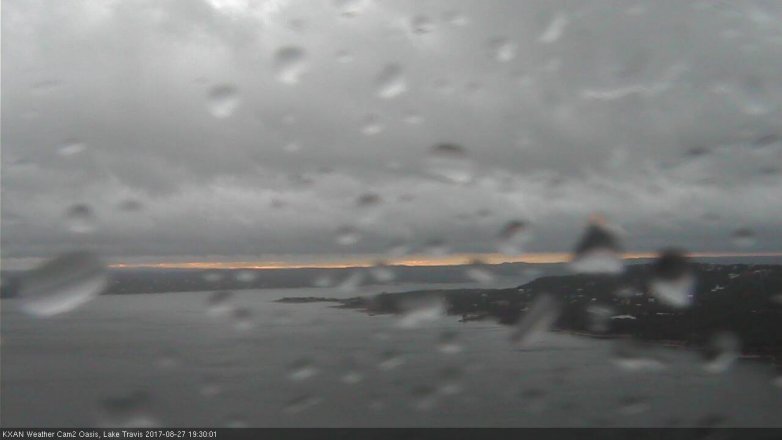 Lake Travis webcam, August 27, 2017 6:40 PM CT