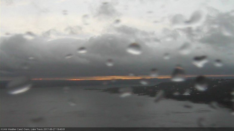 Lake Travis webcam, August 27, 2017 6:45 PM CT