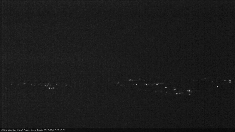 Lake Travis webcam, August 27, 2017 10:35 PM CT