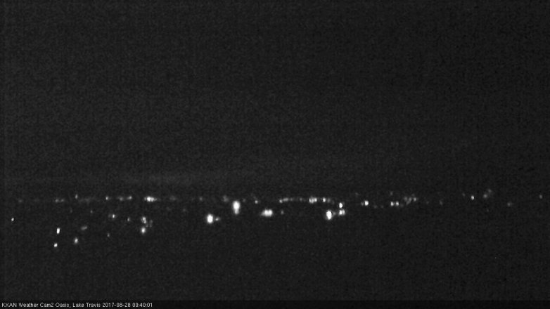 Lake Travis webcam, August 27, 2017 11:55 PM CT