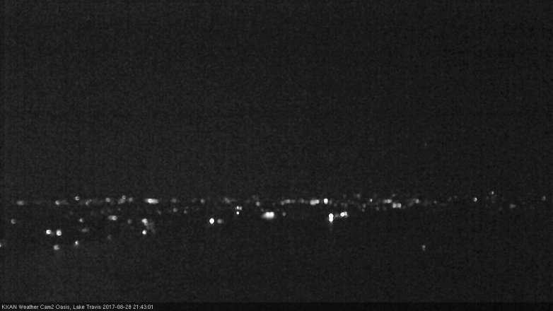 Lake Travis webcam, August 28, 2017 8:55 PM CT