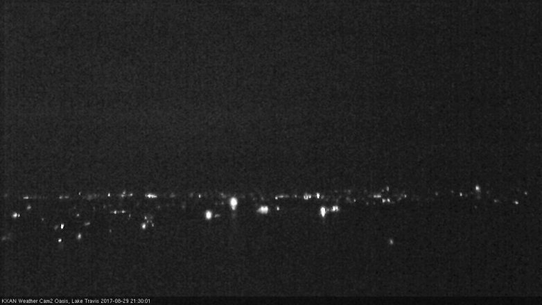 Lake Travis webcam, August 29, 2017 8:40 PM CT