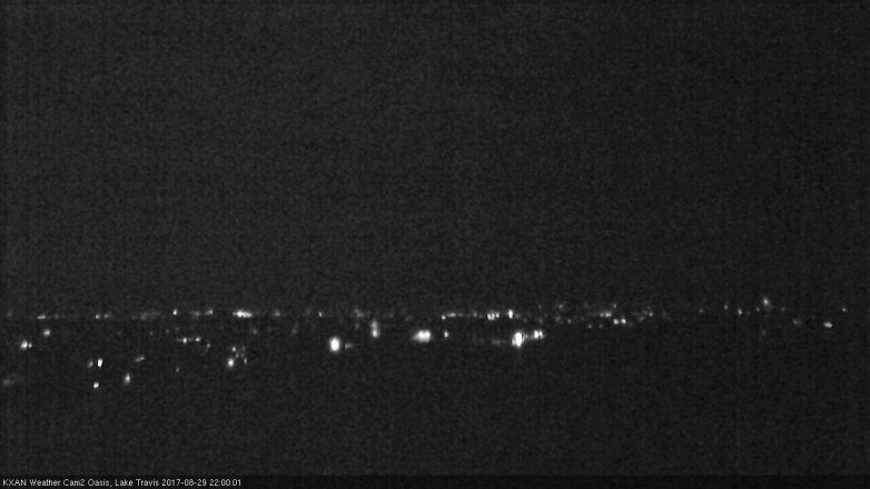 Lake Travis webcam, August 29, 2017 9:05 PM CT