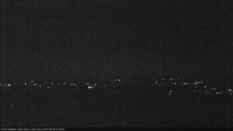 Lake Travis webcam, August 30, 2017 8:10 PM CT