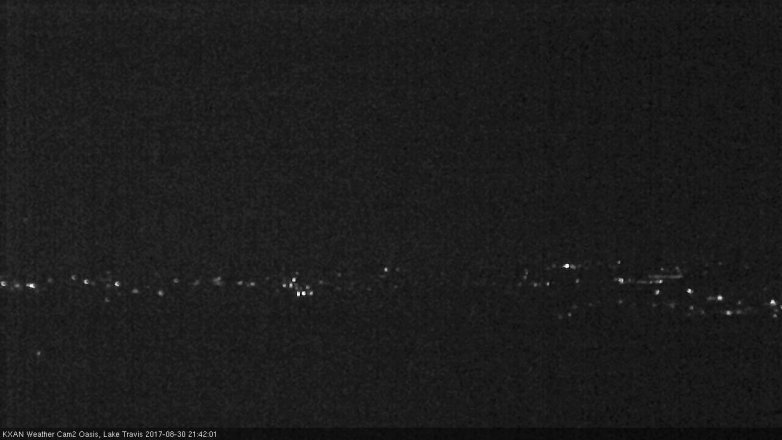 Lake Travis webcam, August 30, 2017 8:50 PM CT