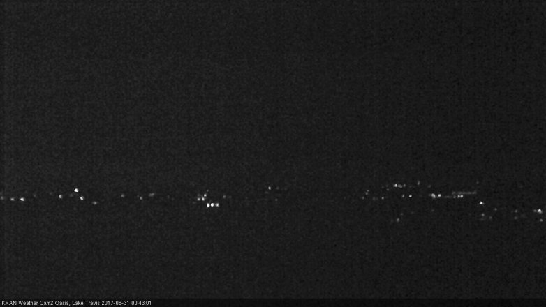 Lake Travis webcam, August 30, 2017 12:00 AM CT