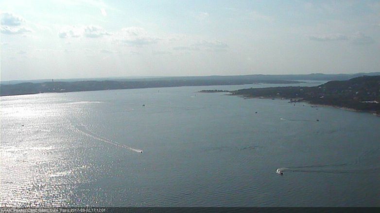 Lake Travis webcam, September 2, 2017 4:30 PM CT