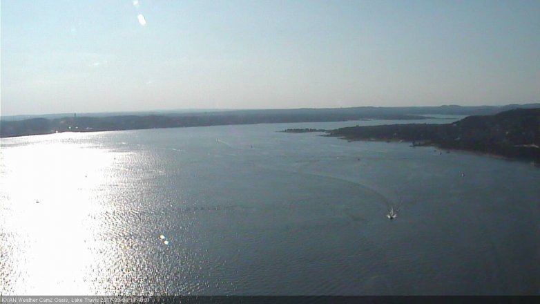 Lake Travis webcam, September 4, 2017 5:00 PM CT