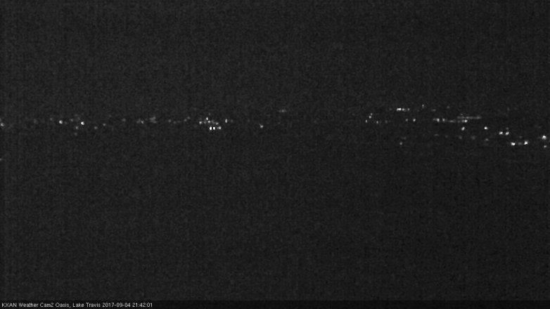 Lake Travis webcam, September 4, 2017 8:55 PM CT