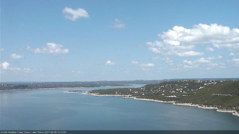Lake Travis webcam, September 5, 2017 11:25 AM CT