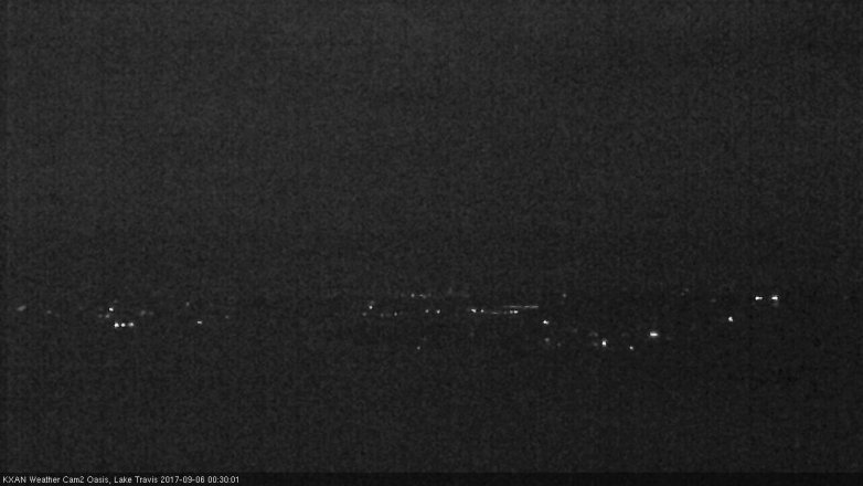 Lake Travis webcam, September 5, 2017 12:00 AM CT