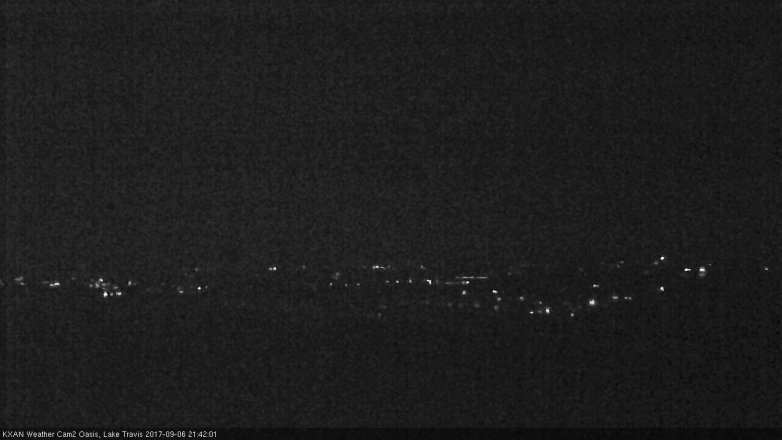 Lake Travis webcam, September 6, 2017 8:55 PM CT