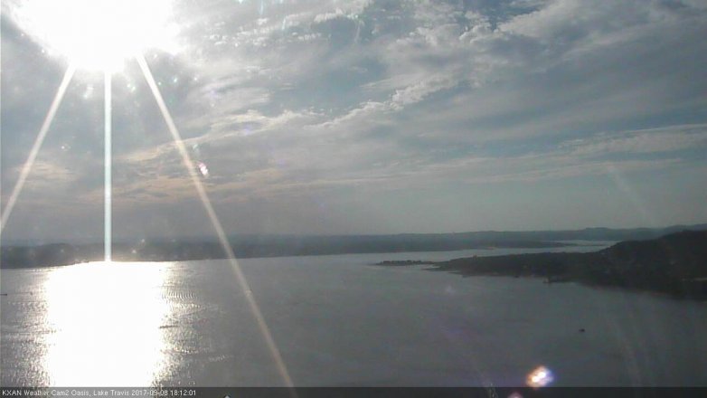 Lake Travis webcam, September 8, 2017 5:30 PM CT