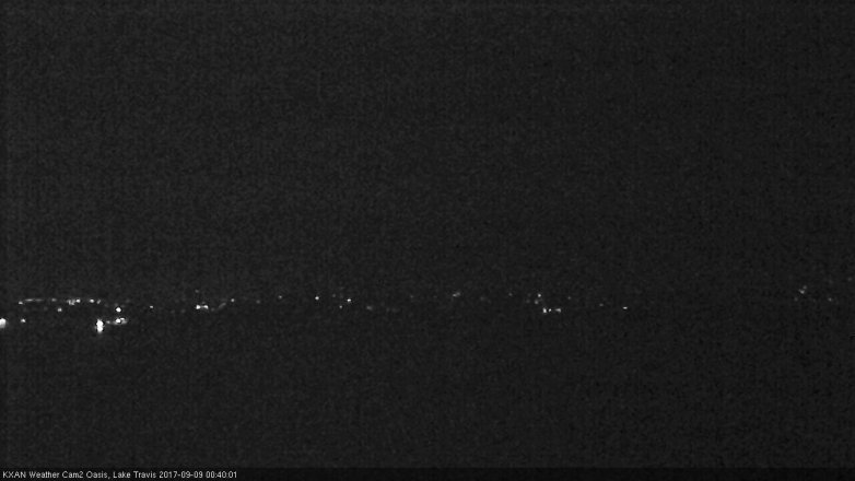 Lake Travis webcam, September 8, 2017 12:00 AM CT