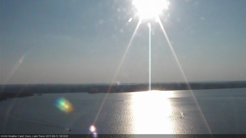 Lake Travis webcam, September 11, 2017 5:20 PM CT
