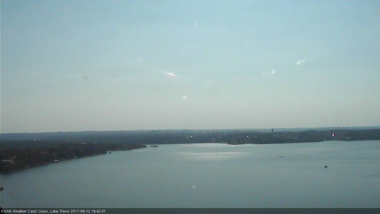 Lake Travis webcam, September 12, 2017 4:00 PM CT