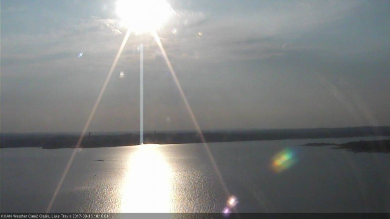 Lake Travis webcam, September 13, 2017 5:15 PM CT