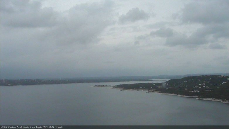 Lake Travis webcam, September 26, 2017 12:00 PM CT