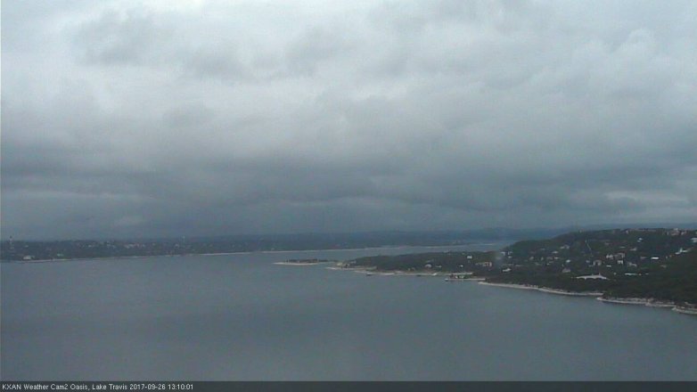 Lake Travis webcam, September 26, 2017 12:25 PM CT
