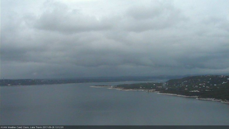 Lake Travis webcam, September 26, 2017 12:30 PM CT