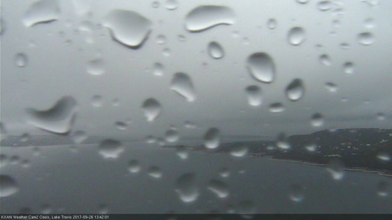 Lake Travis webcam, September 26, 2017 1:10 PM CT