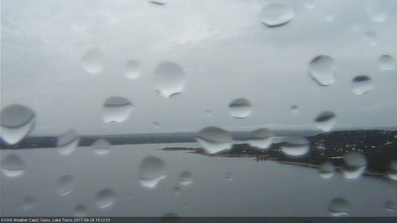 Lake Travis webcam, September 26, 2017 2:35 PM CT