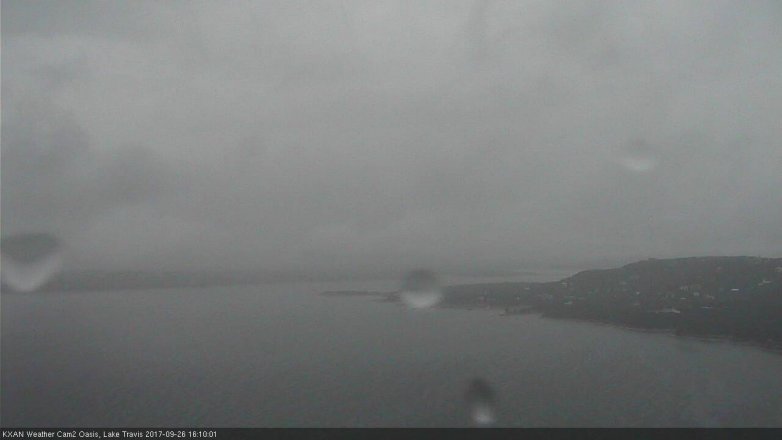 Lake Travis webcam, September 26, 2017 3:20 PM CT