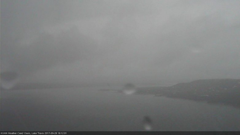 Lake Travis webcam, September 26, 2017 3:25 PM CT