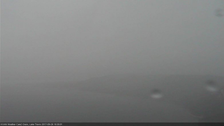 Lake Travis webcam, September 26, 2017 5:40 PM CT