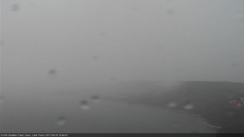 Lake Travis webcam, September 26, 2017 6:00 PM CT