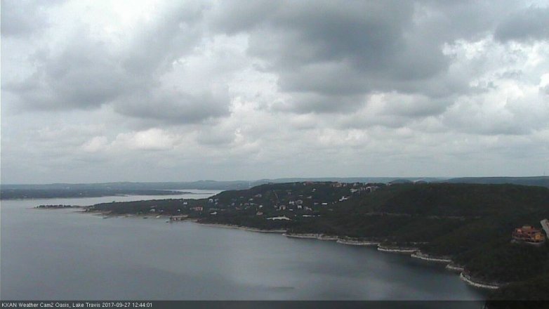 Lake Travis webcam, September 27, 2017 12:10 PM CT