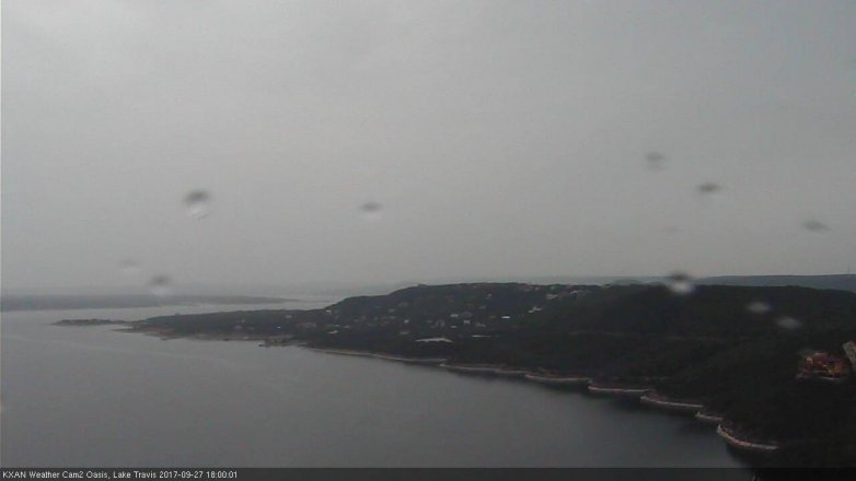 Lake Travis webcam, September 27, 2017 5:10 PM CT