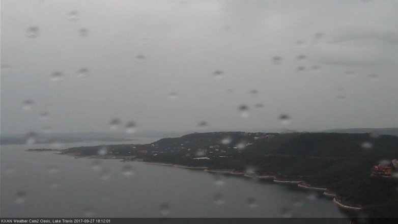 Lake Travis webcam, September 27, 2017 5:20 PM CT