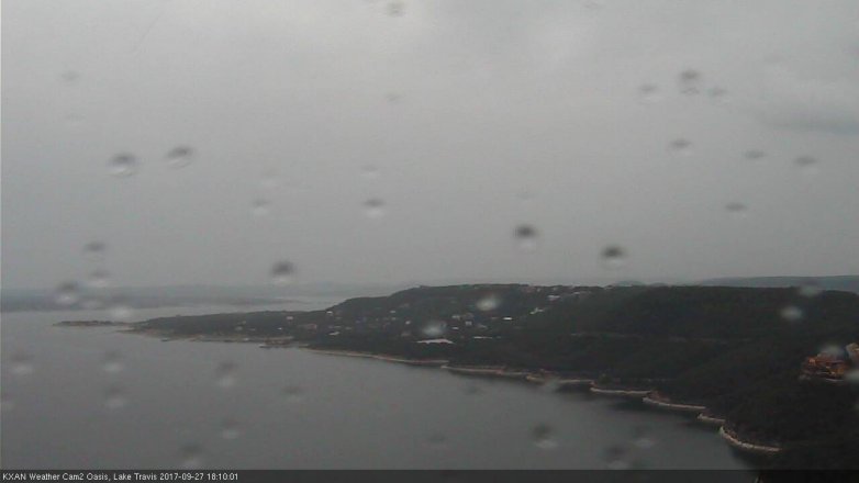 Lake Travis webcam, September 27, 2017 5:35 PM CT