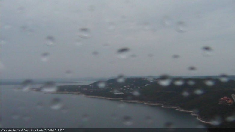 Lake Travis webcam, September 27, 2017 6:10 PM CT