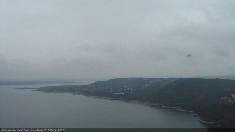 Lake Travis webcam, September 29, 2017 10:35 AM CT