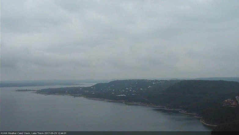 Lake Travis webcam, September 29, 2017 11:55 AM CT