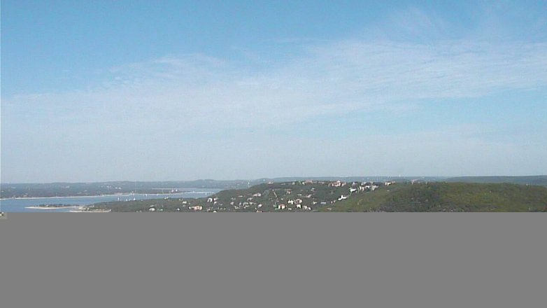 Lake Travis webcam, September 30, 2017 10:00 AM CT