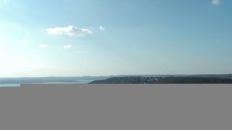 Lake Travis webcam, October 1, 2017 4:20 PM CT