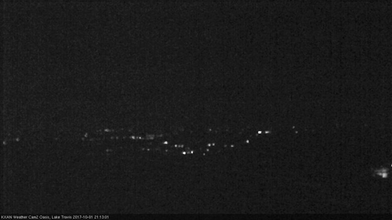 Lake Travis webcam, October 1, 2017 8:20 PM CT
