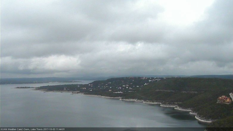 Lake Travis webcam, October 3, 2017 11:10 AM CT