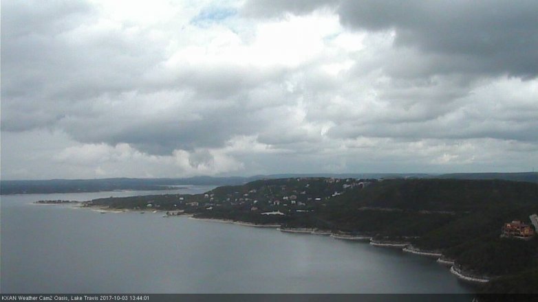 Lake Travis webcam, October 3, 2017 12:50 PM CT